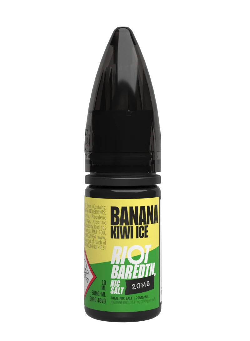 banana flavoured vape juice BAR EDTN Banana Kiwi Ice