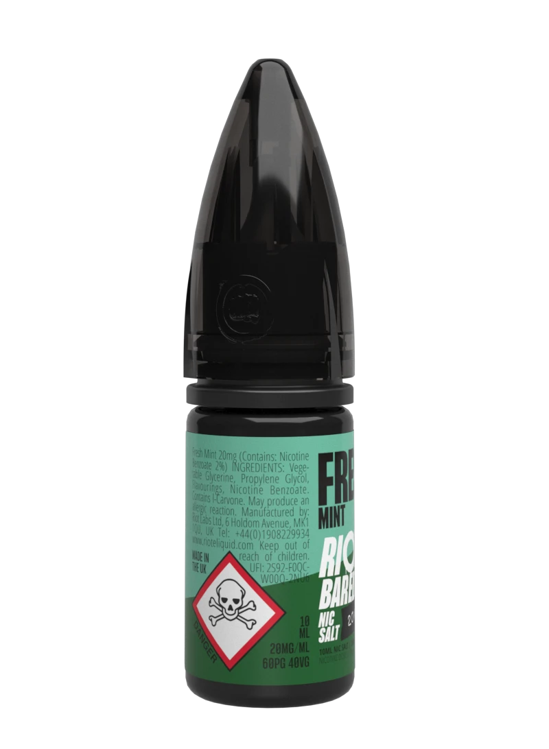 Fresh Mint E-Liquid | BAR EDTN | Spearmint, Peppermint, Menthol