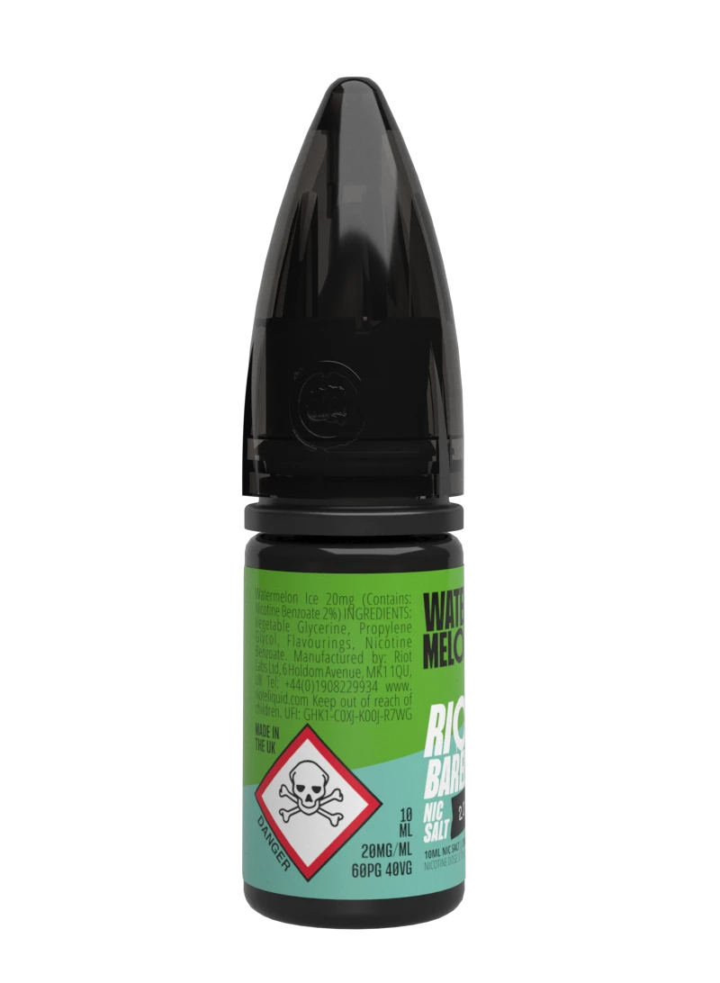 riot squad q bar watermelon ice disposable vape BAR EDTN
