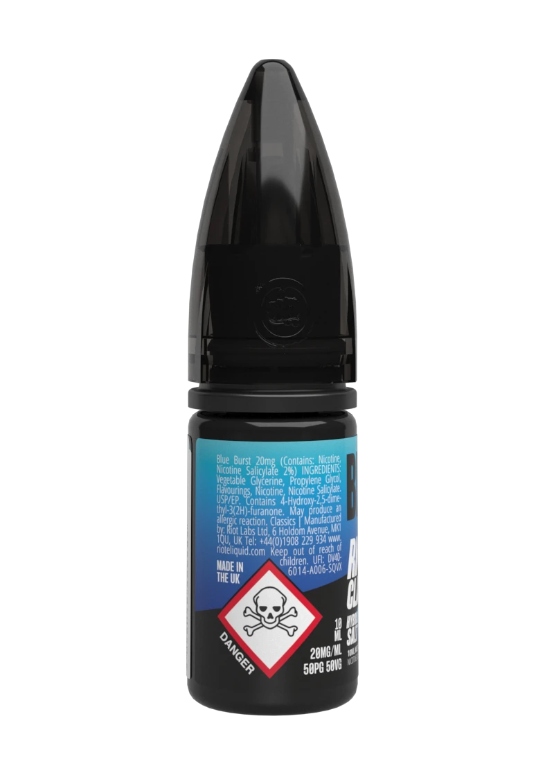 Blue Burst Riot S:ALT - Nic Salts | Riot E-Liquid